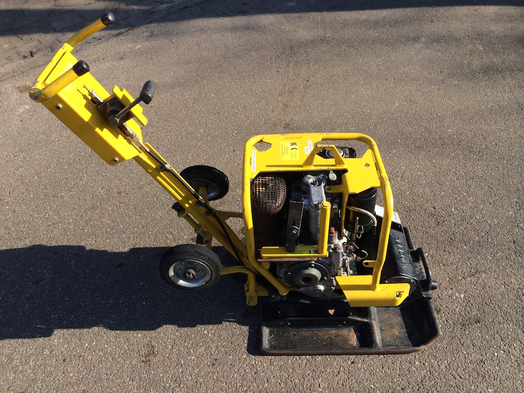 Trilplaat (variabel 0 - 3 ton, diesel)