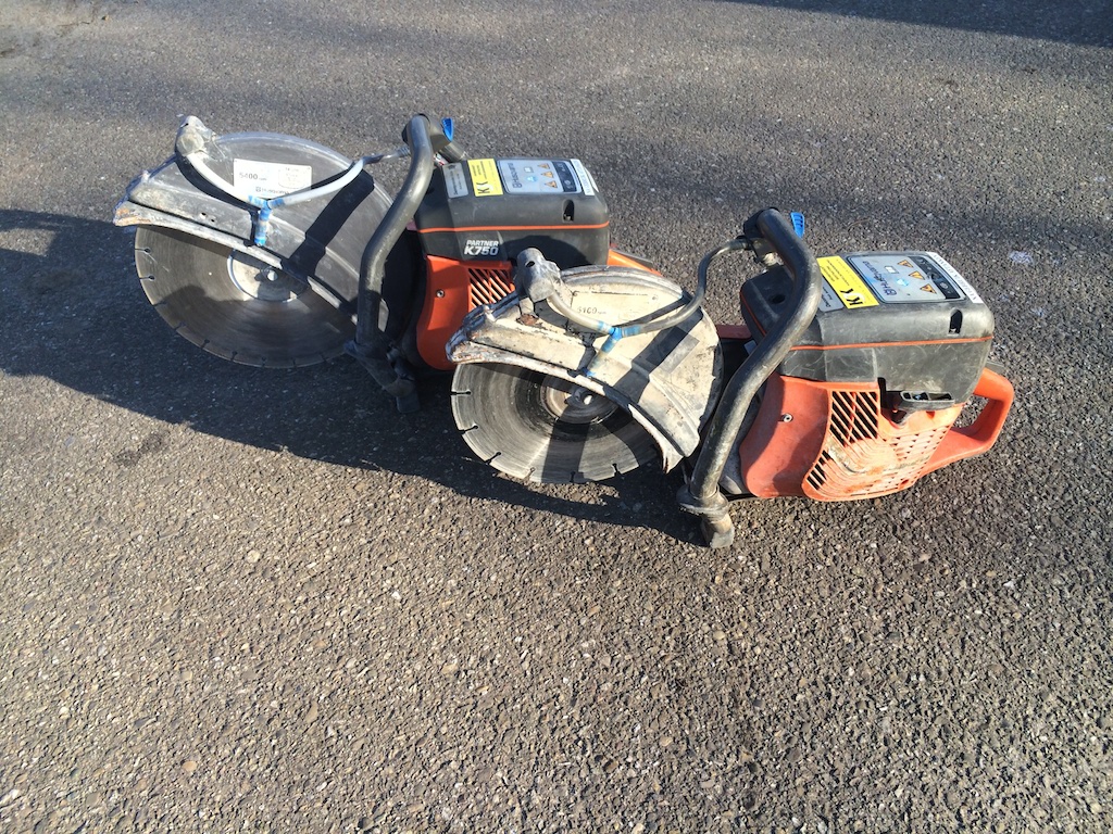 Motorslijper (diameter 300mm en 350mm)